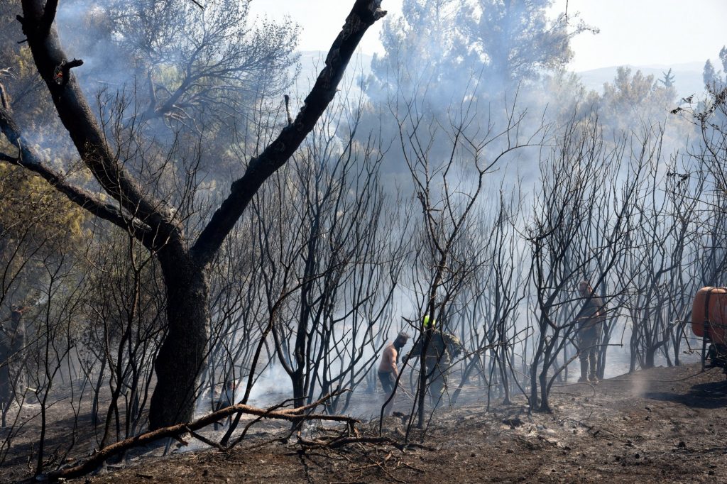 Πάτρα: Χωρίς ενεργό μέτωπο η φωτιά στο Γηροκομειό – Όλη νύχτα θα επιχειρεί η Πυροσβεστική