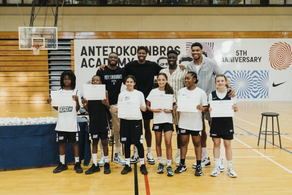 To Antetokounmpo Family Foundation γιόρτασε την 5η επέτειο του προγράμματος της Ακαδημίας