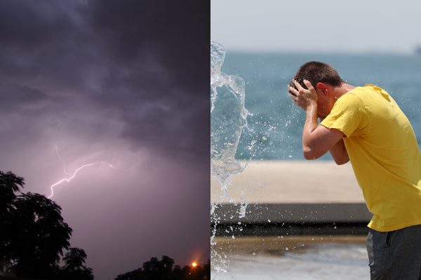 Καιρός: Επιμένει ο καύσωνας, «βράζει» η Πελοπόννησος, θερμικές καταιγίδες στα βορειοδυτικά