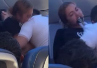Χάος επικράτησε σε πτήση με επιβάτισσα να επιτίθεται και να δαγκώνει αεροσυνοδό