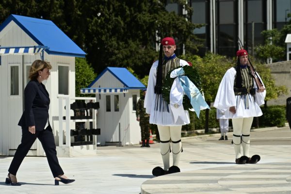 Σακελλαροπούλου: Η οριστική δικαίωση του ιερού κυπριακού αγώνα αποτελεί κορυφαία επιδίωξή μας και χρέος μας