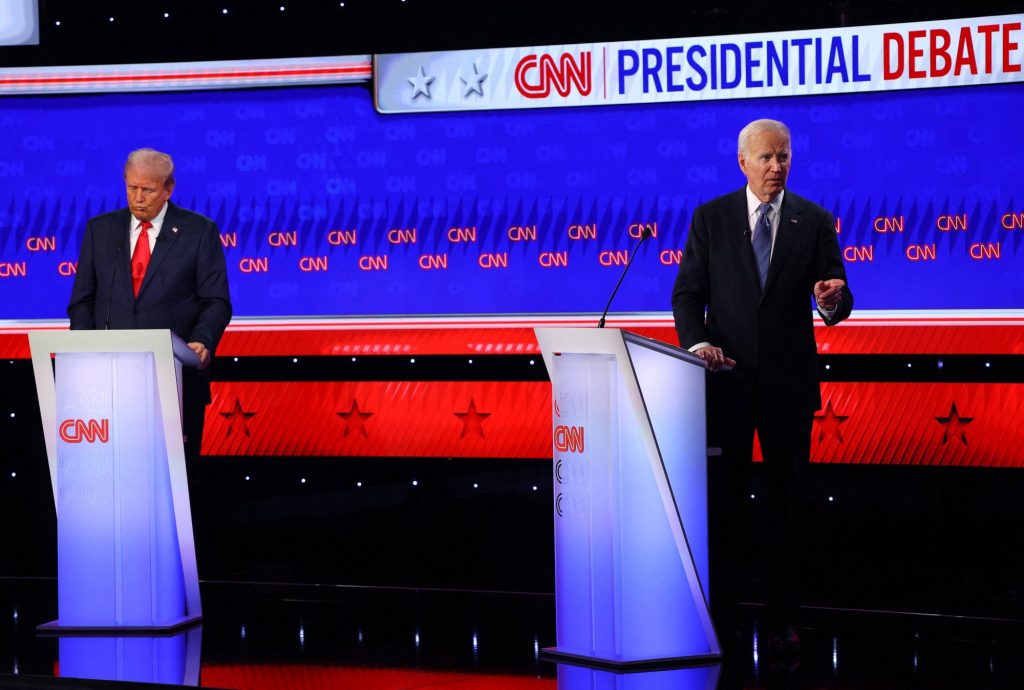 Ο Ντόναλντ Τραμπ και ο Τζο Μπάιντεν