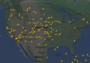 Microsoft: «Αδειασε» ο ουρανός των ΗΠΑ – Τimelapse βίντεο μετά το ψηφιακό βραχυκύκλωμα