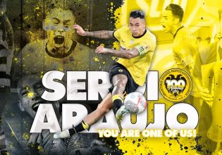 Το «αντίο» της ΑΕΚ στον Αραούχο: «Σέρχιο, θα είσαι πάντα ένας από εμάς» (vid)