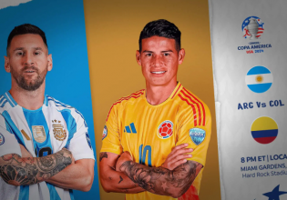 Aργεντινή – Κολομβία: Μέσι VS Χάμες στο τελικό του Κόπα Αμέρικα