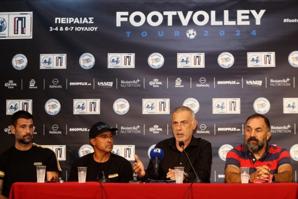 Ο Τζιοβάνι στον Πειραιά για το Footvolley – Όλα όσα θα γίνουν στην πλατεία Κοραή τις επόμενες μέρες