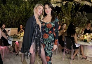 Η Σίλια Κριθαριώτη και το top model Stella Maxwell ενώνουν τις δυνάμεις τους για μία φαντασμαγορική κολεξιόν