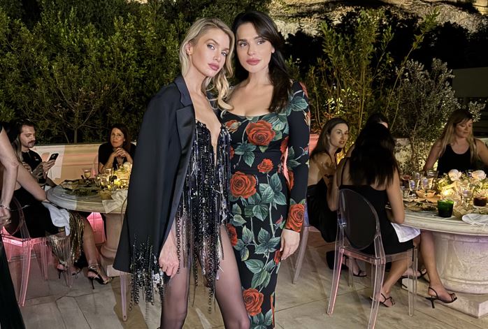 Η Σίλια Κριθαριώτη και το top model Stella Maxwell ενώνουν τις δυνάμεις τους για μία φαντασμαγορική κολεξιόν