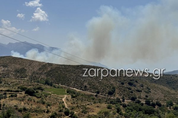 Φωτιά στα Χανιά: Συνελήφθη 72χρονος για την πυρκαγιά στις Αγριλές
