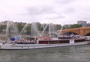 Ολυμπιακοί Αγώνες: Η εντυπωσιακή είσοδος της Ελλάδας στην τελετή έναρξης (vid)