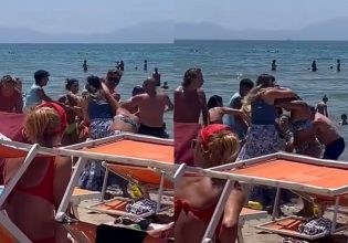 Ιταλία: Έπαιξαν μπουνιές σε παραλία για μια ξαπλώστρα