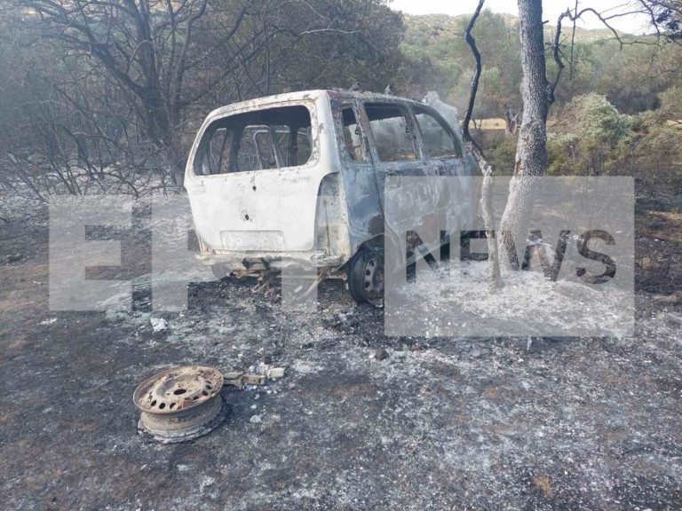 Φωτιά στη Λέσβο: Πώς προκλήθηκε – Το τροχαίο και το μυστήριο με τον απανθρακωμένο άνδρα