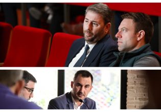 Κοινή αναφορά Κασσελάκη-Χαρίτση στον «δρόμο που άνοιξε η Γαλλία» – «Τείχη στην ακροδεξιά» απ’ τον Ανδρουλάκη