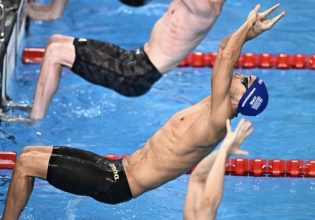 Στον τελικό των 100μ. ύπτιο ο Χρήστου, αποκλείστηκε ο Μακρυγιάννης (vid)