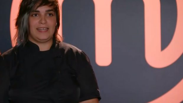 Η Ντέμη Γεωργίου σε στιγμιότυπο από συμμετοχή της στο MasterChef