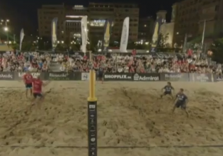 Ερυθρόλευκη μαγεία στην άμμο και αποθέωση για Τζιοβάνι – Λεονάρντο (vid)