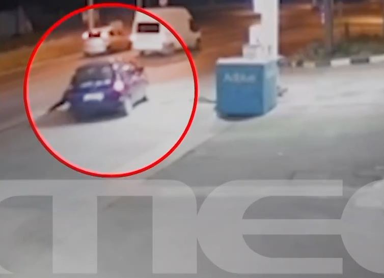 Θεσσαλονίκη: Έβαλε βενζίνη και έφυγε χωρίς να πληρώσει – Παρέσυρε και τραυμάτισε τον υπάλληλο