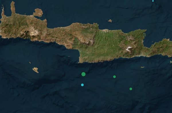 Σεισμός τώρα στην Κρήτη