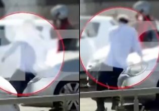 Βαγγέλης Μπουρνούς: Άγρια επίθεση οδηγού στον τέως δήμαρχο Ραφήνας – Σοκαριστικό βίντεο