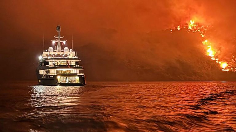 Ύδρα: «Αρνούμαι τις κατηγορίες» – Η πρώτη αντίδραση του επιχειρηματία από το Καζακστάν για τη φωτιά