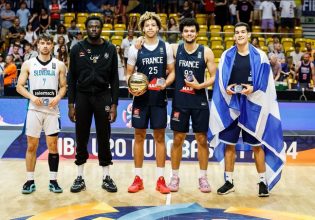 Ο Βαγγέλης Ζούγρης στην καλύτερη πεντάδα του EuroBasket U20 (pic)