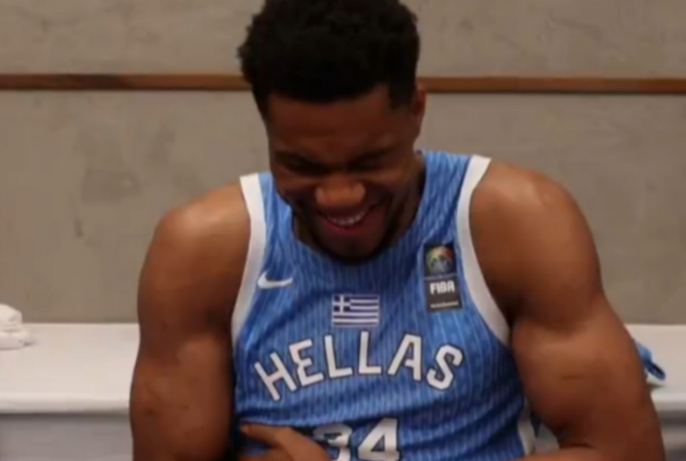 Επικό βίντεο Αντετοκούνμπο με Παπανικολάου για παπούτσια… μπύρες και σουβλάκια (vid)