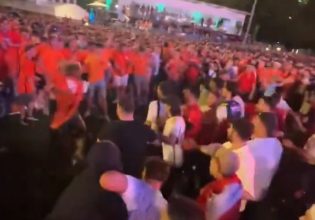 Επεισόδια μεταξύ Oλλανδών και Τούρκων μετά το τέλος του παιχνιδιού (vids)