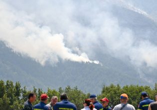 Φωτιά στις Σέρρες: Το όρος Όρβηλος έχει καεί σχεδόν ολοσχερώς – «Ακούγονται εκρήξεις από πολεμικό υλικό»