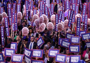 Σκυλιά, τάκος και Κινέζοι – Το εκλογικό «ταίρι» της Κάμαλα, Τιμ Γουολς, ως «σάκος του μποξ» των Ρεπουμπλικανών