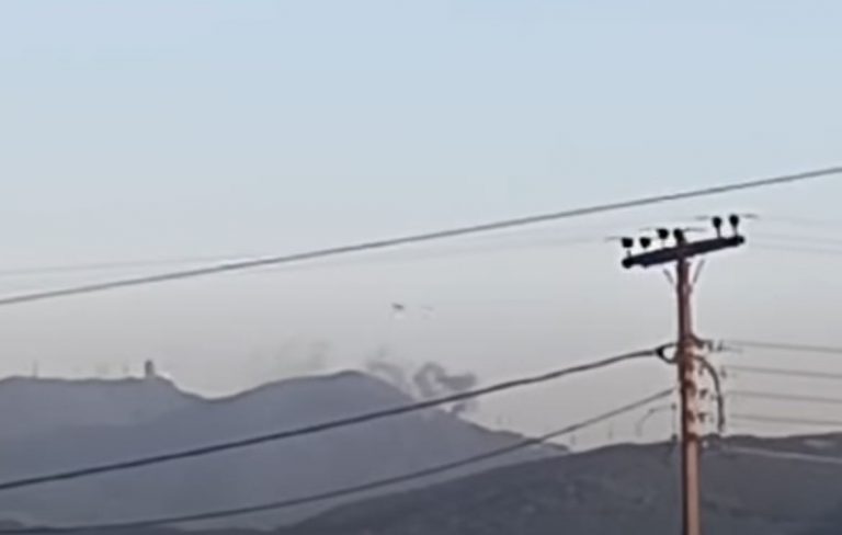 Συναγερμός για φωτιά στη Θεσσαλονίκη – Σηκώθηκε ελικόπτερο