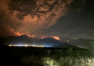 Καβάλα: Δίχως τέλος η μεγάλη φωτιά στο Παγγαίο – Δορυφορική εικόνα με την καταστροφή
