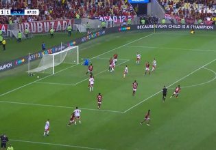 Δοκάρι ο Ολυμπιακός στο 88′ (vid)