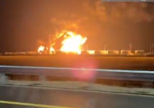 Ρωσία: Φωτιά σε δεξαμενές καυσίμων εξαιτίας επίθεσης της Ουκρανίας με drones