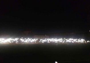 Διακοπή στο Νόα-Ρουζόμπεροκ, έσβησαν τα φώτα του γηπέδου