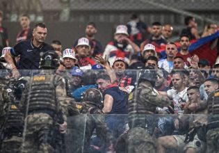 Χάος στο Copa Libertadores: Ξύλο και δακρυγόνα στο Ατλέτικο Μινέιρο – Σαν Λορέντσο