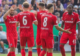 Εύκολη νίκη για την Φράιμπουργκ (3-1) – Ισοπαλία στο Άουγκσμπουργκ – Βέρντερ (2-2)