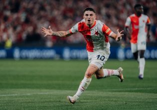 Απίθανο γκολ από τον Ζαφείρη στο Σλάβια Πράγας – Λιλ (vid)