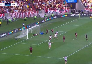 Γκολ για τον Ολυμπιακό στο Μαρακανά – Ο Λιατσικούρας άνοιξε το σκορ για τους πειραιώτες (0-1)