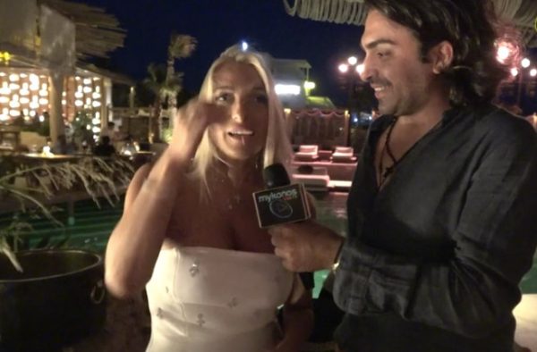 Η Δέσποινα Γαβαλά διοργάνωσε το πιο λαμπερό πάρτι στη Μύκονο