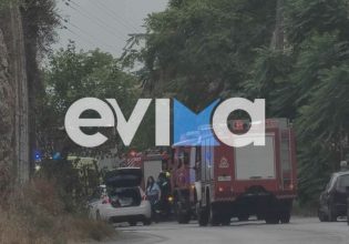 Δύο νεκροί και ένας τραυματίας σε τροχαίο στην Εύβοια