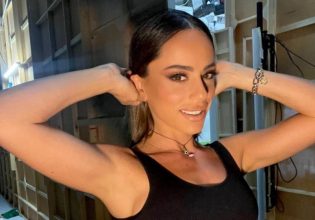 Γιώργος Λιάγκας – Μαρία Αντωνά: Οι αμήχανες στιγμές όταν τους εντόπισε το Mykonos TV στο νησί