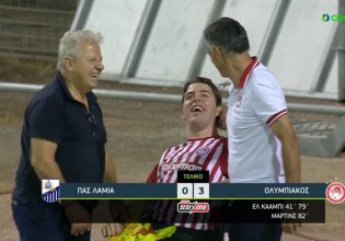 Η όμορφη στιγμή του Μεντιλίμπαρ με φίλο του Ολυμπιακού στη Λαμία (vid)