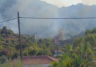 Φωτιά στην Κουνουπίτσα Τροιζηνίας στα Μέθανα – Μεγάλη κινητοποίηση της πυροσβεστικής