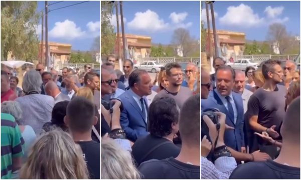 «Έκραξαν» τον Άδωνι Γεωργιάδη (και) στη Λέρο – Το υπό διάλυση ΕΣΥ έχει εξαγριώσει τους νησιώτες