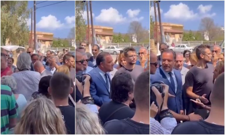 «Έκραξαν» τον Άδωνι Γεωργιάδη (και) στη Λέρο – Το υπό διάλυση ΕΣΥ έχει εξαγριώσει τους νησιώτες