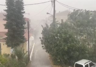 Κακοκαιρία: Ισχυρή χαλαζόπτωση στα Τρίκαλα – Μήνυμα από το 112