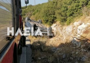 Θανατηφόρο τροχαίο στην Ηλεία – Νεκρός 78χρονος, τραυματίστηκε ο αδερφός του