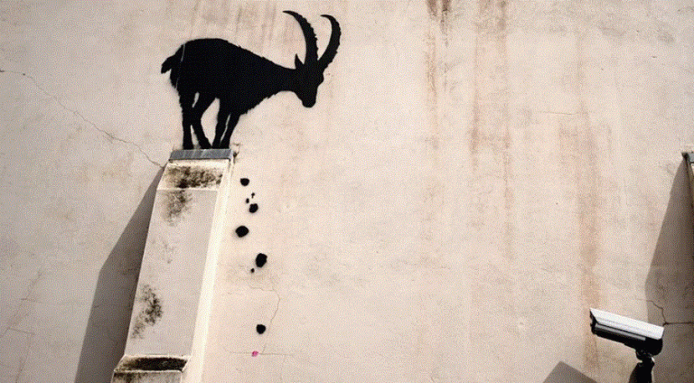 Νέο έργο τέχνης του Banksy εμφανίζεται σε κτίριο του δυτικού Λονδίνου