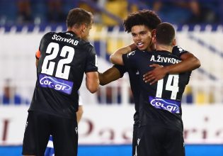 Ατρόμητος – ΠΑΟΚ 1-2: Πέρασε από το Περιστέρι με Ζίβκοβιτς και Καμαρά