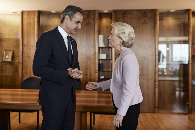 Φον ντερ Λάιεν για επιστολή Μητσοτάκη: Στόχος να χαμηλώσουν οι τιμές της ενέργειας στην Ευρώπη